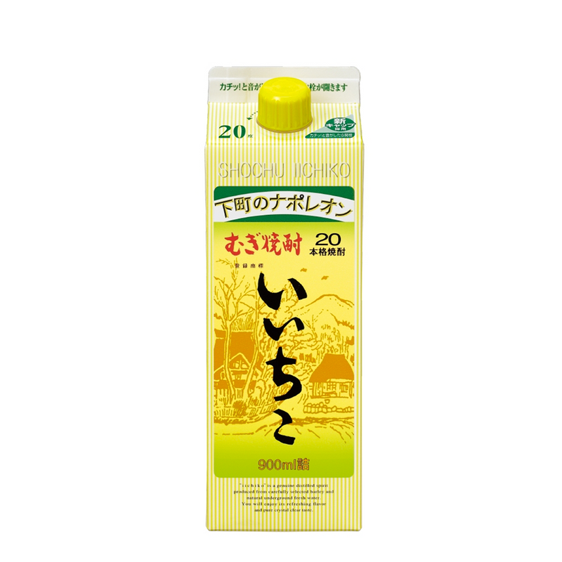 iichiko Mugi Shochu Paper Pack 20% | Sake Inn