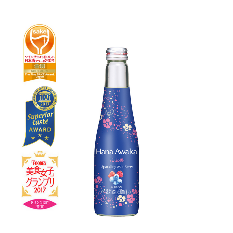 Ozeki Hana Awa Ka Mix Berry Sparkling Liqueur