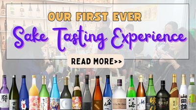 Sake Tasting Experience - Our First Ever!!