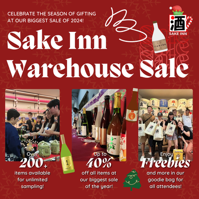 Sake Inn Warehouse Sale 2024 Credit Vouchers