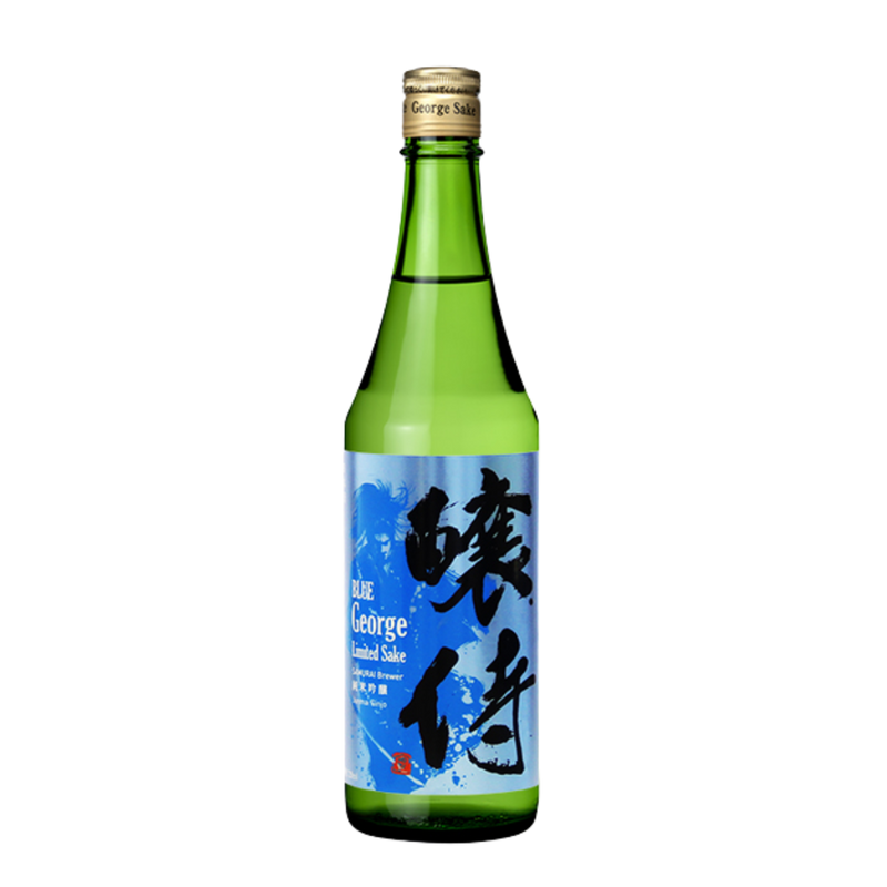 Okunomatsu Junmai Ginjyo George Blue Sake