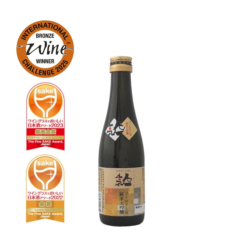 Ninki-Ichi Gold Ninki Junmai Daiginjyo Sake