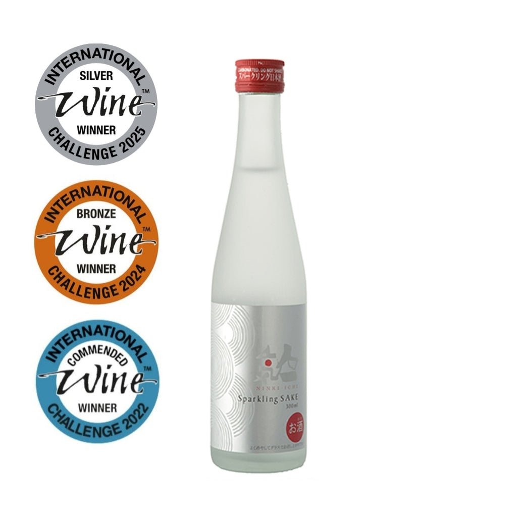 Ninki-Ichi Sparkling Junmai Ginjyo Sake | Sake Inn