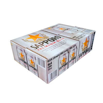 Sapporo Premium Draft Beer Can (330ml)