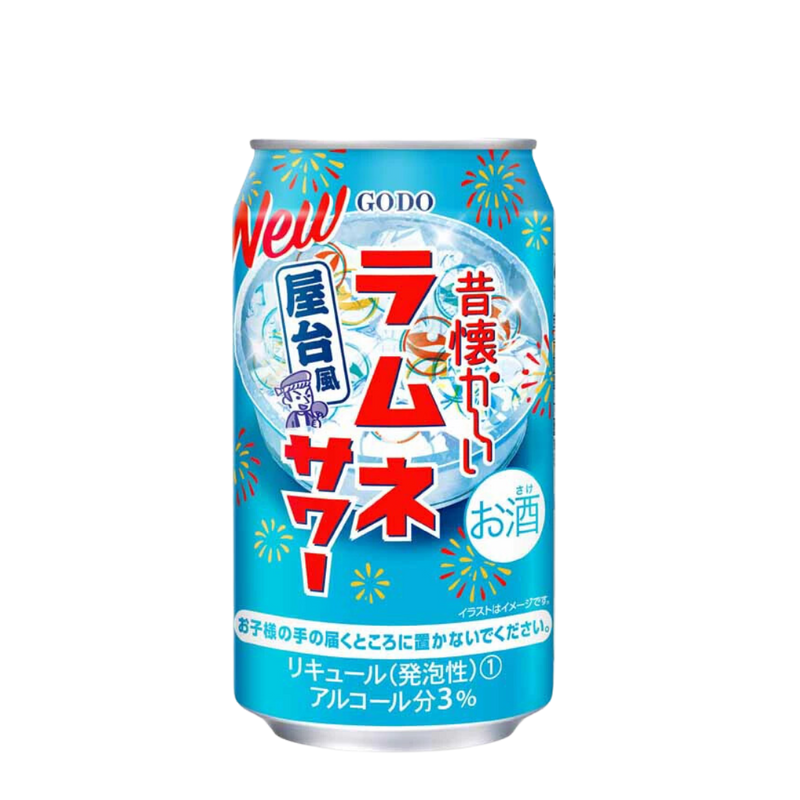 Godo Mukashi Natsukashii Ramune Sour