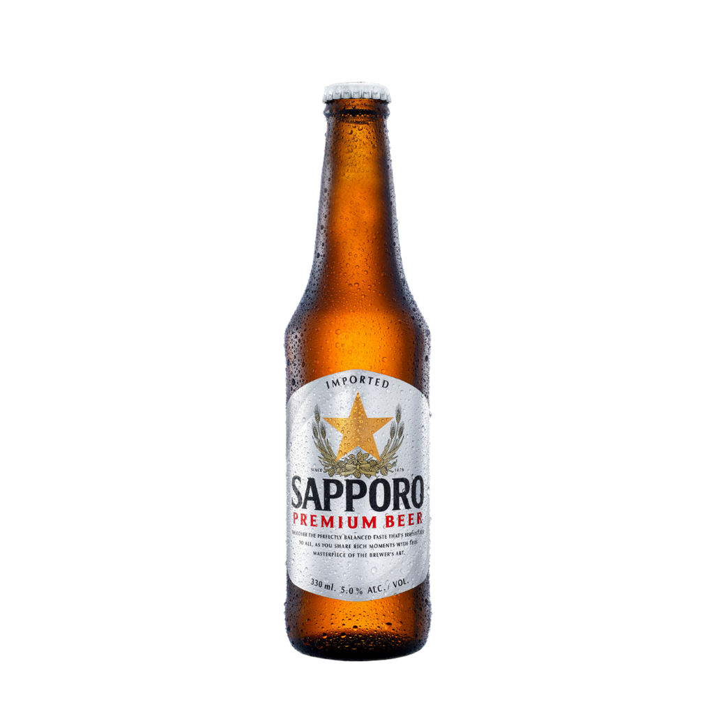 Sapporo Premium Draft Beer Bottle | Sake Inn