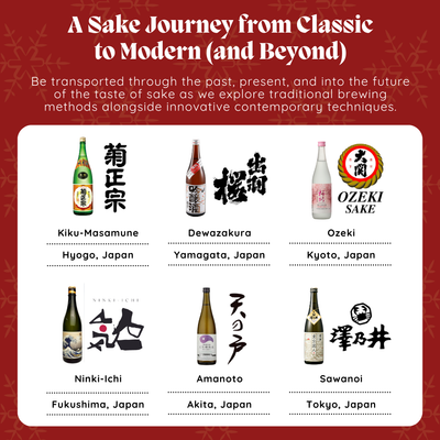 [Sommelier Sessions] A Sake Journey from Classic to Modern (and Beyond)