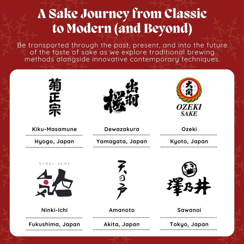 [Sommelier Sessions] A Sake Journey from Classic to Modern (and Beyond)