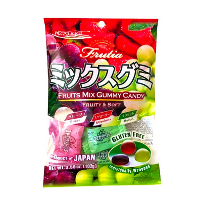 Kasugai Fruit Mix Gummy Candy - Sake Inn
