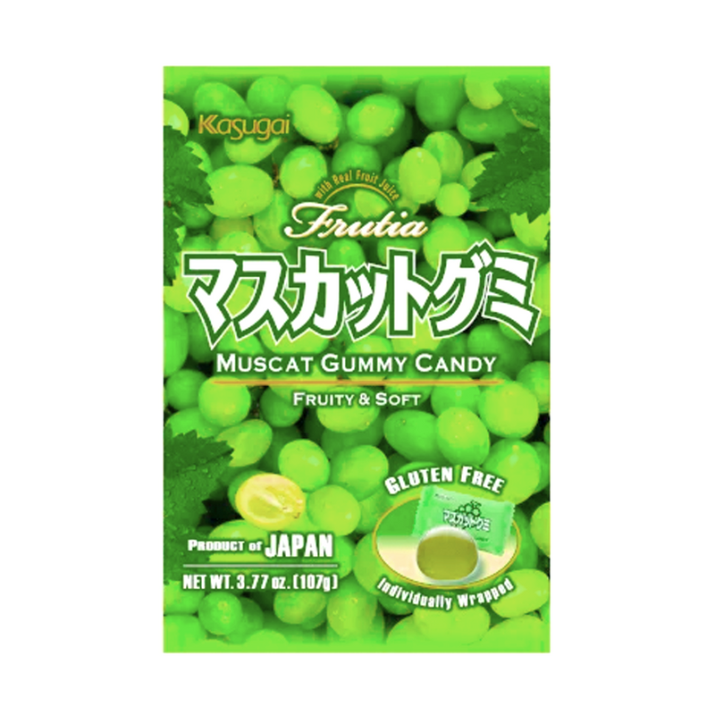 Kasugai Green Grape Gummy Candy - Sake Inn