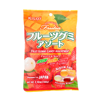 Kasugai Fruit Gummy Candy - Sake Inn