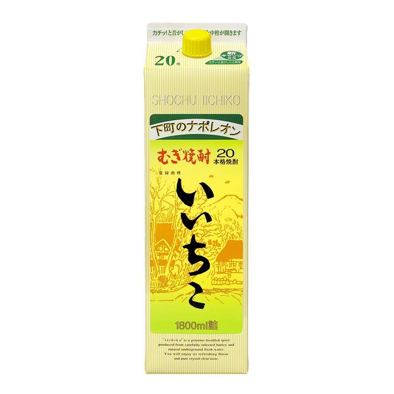 iichiko Mugi Shochu Paper Pack 20% | Sake Inn