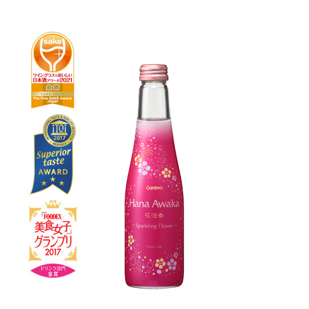 Maki Hanamoto 出直し酒 Ozeki Hana Awa Ka Sparkling Sake | Sake Inn