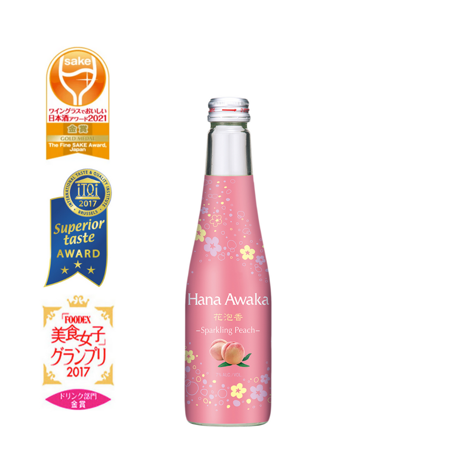 サケハサカナ   サカナハキドリ Ozeki Hana Awa Ka Mix Berry Sparkling Liqueur | Sake Inn
