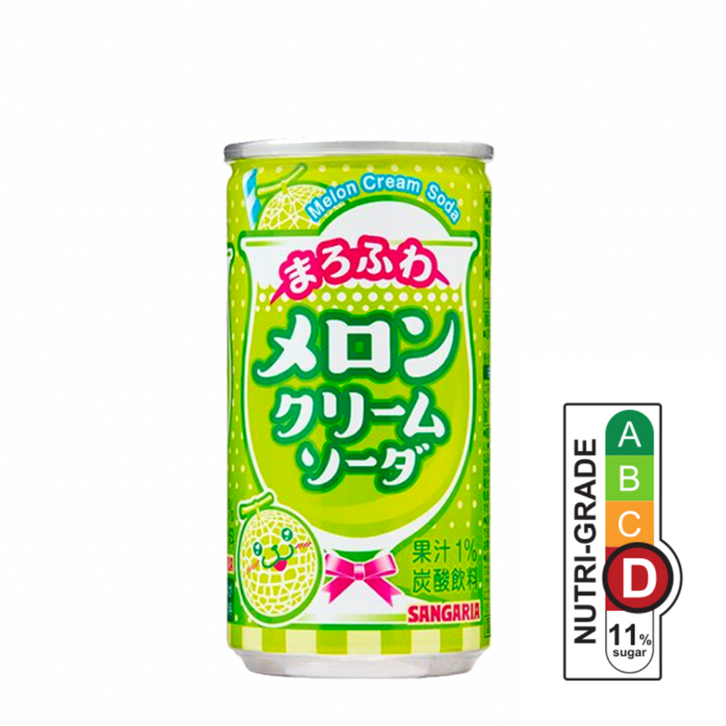 Sangaria Fuwatto Melon Cream Soda Juice